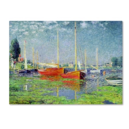 Claude Monet 'Argenteuil' Canvas Art,14x19